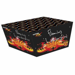 Flaming Lamborghini Firework Box